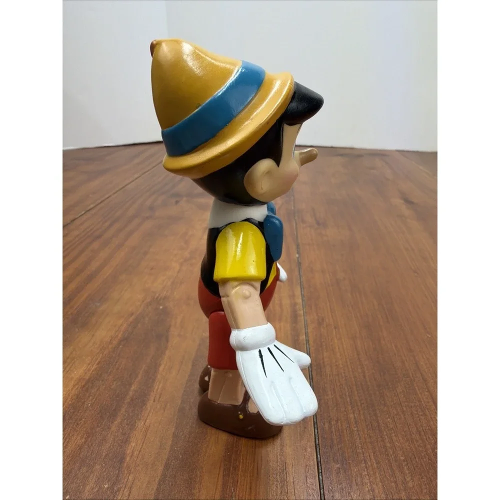 Disney Vintage Pinocchio Articulated Figure  Movable Plastic Toy